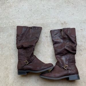 Tall Brown Boots